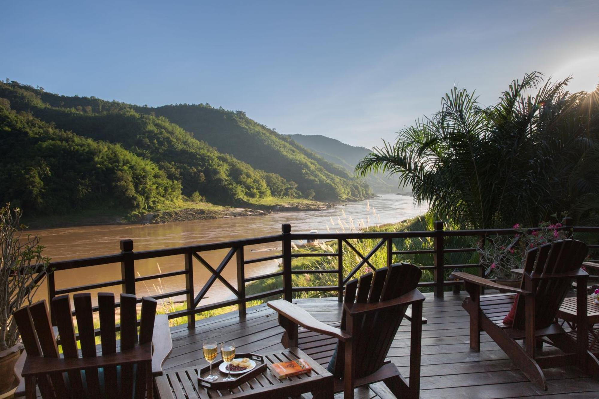 The Luang Say Lodge Muang Pakbèng Екстериор снимка