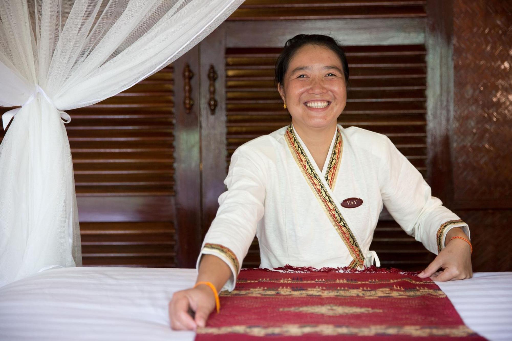 The Luang Say Lodge Muang Pakbèng Екстериор снимка