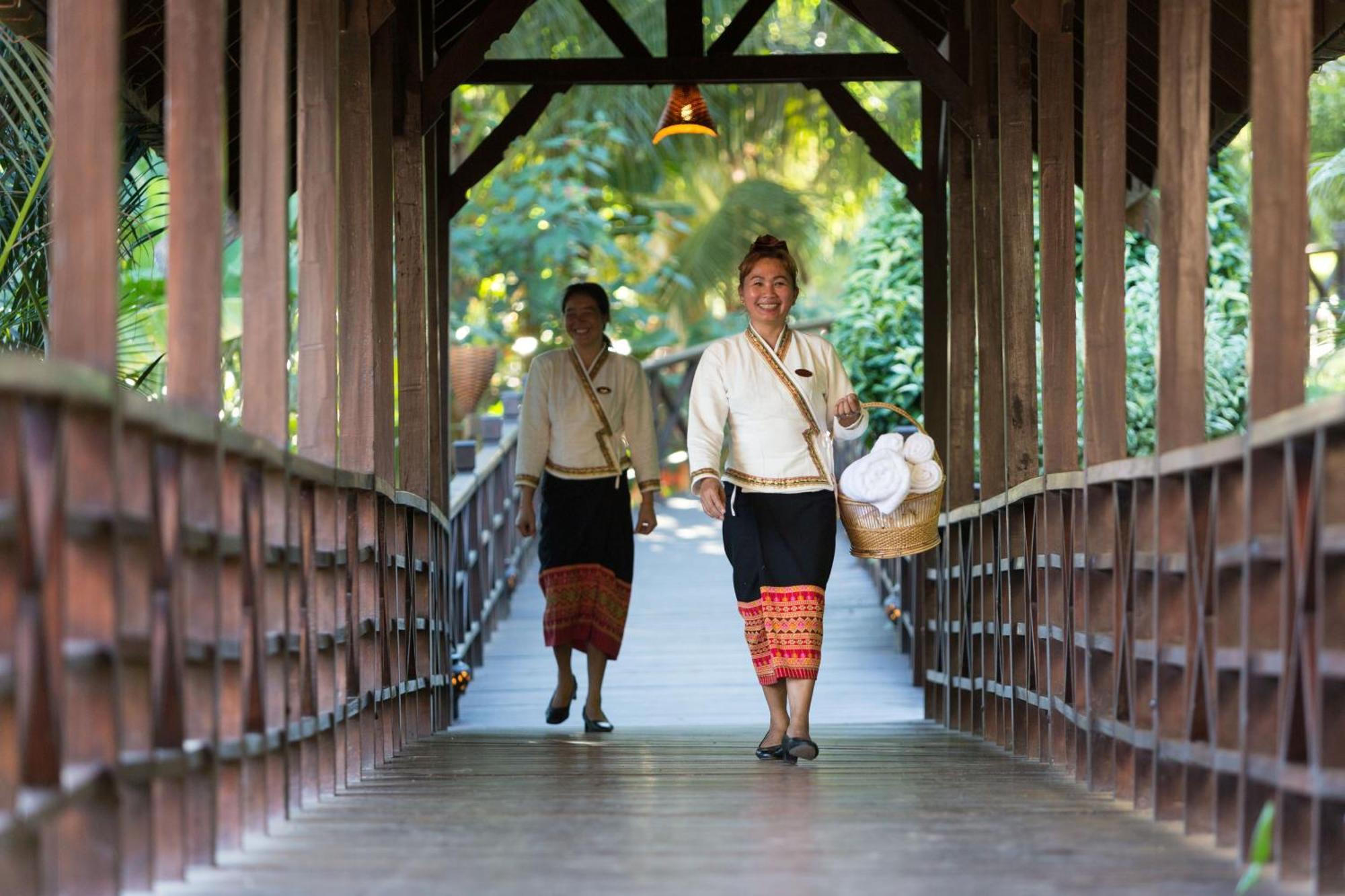 The Luang Say Lodge Muang Pakbèng Екстериор снимка
