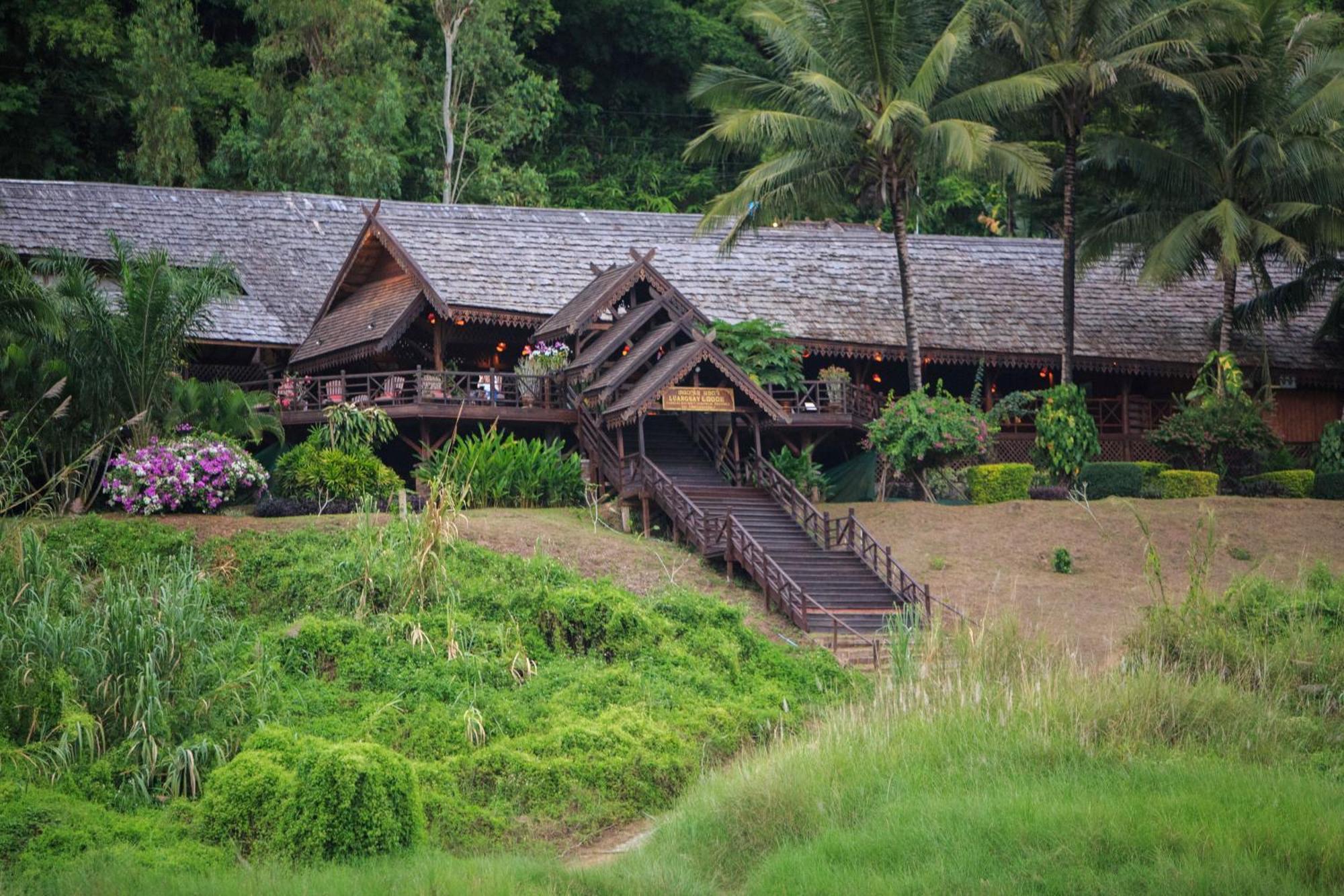 The Luang Say Lodge Muang Pakbèng Екстериор снимка