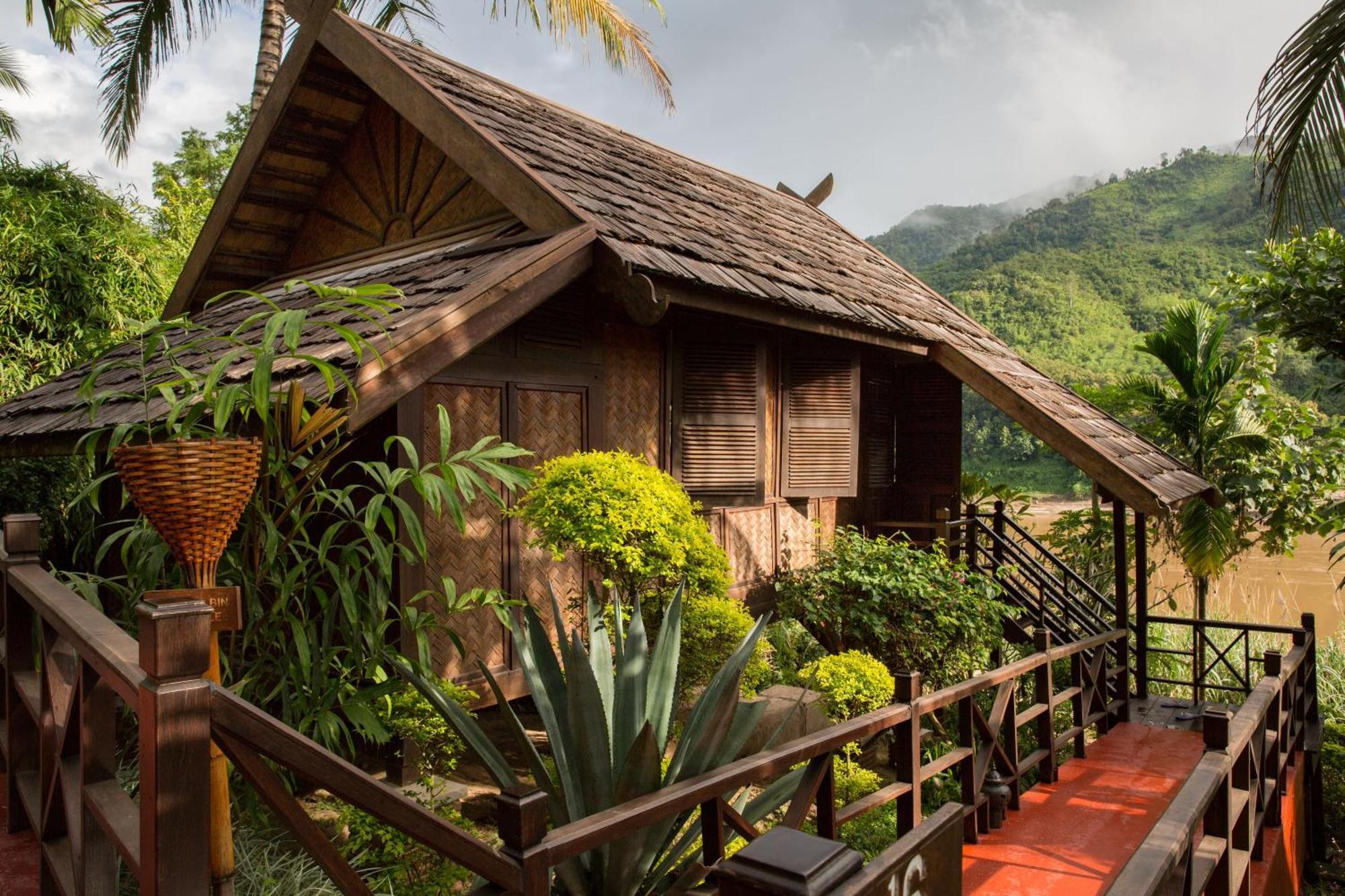 The Luang Say Lodge Muang Pakbèng Екстериор снимка
